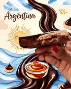 Alfajor Chocolate – Dark Chocolate Shortbread and Dulce de Leche - Sweets n Beyond